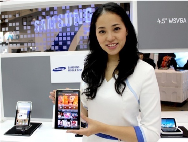 Компания Samsung представила новый экран Super AMOLED
